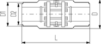 COOL-FIT 2.0 Butterfly valve kit type 567 hand-operated