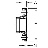 Flange - Van Stone ANSI 150 lb. Pattern (S)