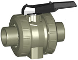 Type 546 Ball Valve PROGEF Standard With mounting inserts With butt fusion spigots IR-Plus