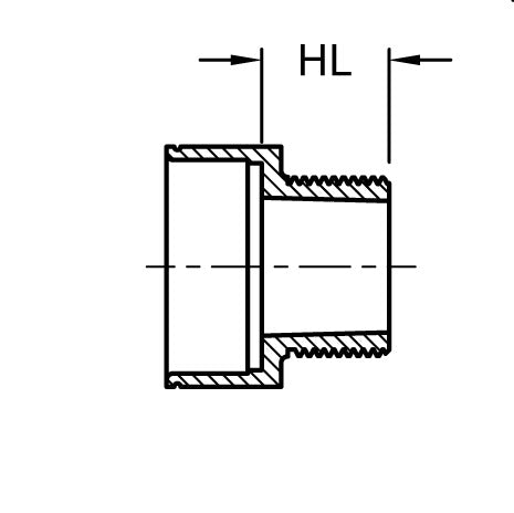 Male Adapter (S x MPT)