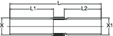 Fuseal Adapter PPFR Metal Transition Fitting (PPFR x SS)(SPG x SPG)