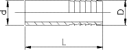 Hose connector ABS metric