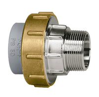 INSTAFLEX Adapter union PB/Brass Socket / Male thread