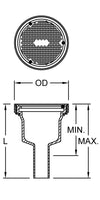 Drain Scupper (SPG) - Open Deck