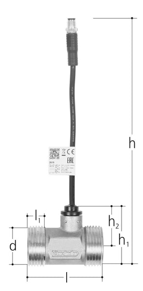 Hycleen Flow Sen DN20 PN16