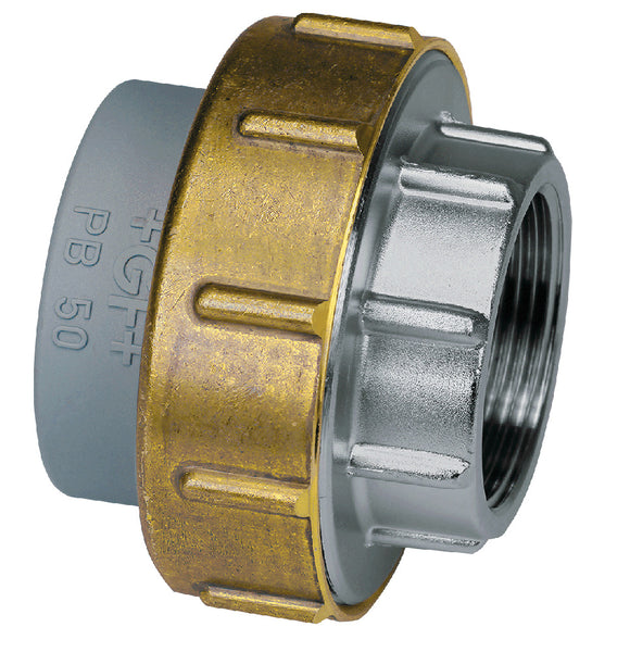 INSTAFLEX Adapter union PB/Brass Socket / Female thread