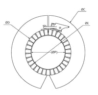 Roxtec Sleev-it&trade; Fire penetration seal