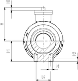 COOL-FIT 2.0 Ball valve type 546 PVC-U bare shaft