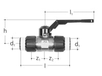 JRG Sanipex MT Ball valve, PN 10