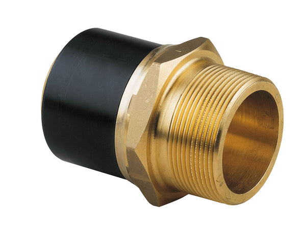 ELGEF Plus Transition adapter PE/brass d20-63mm / SDR11 / Male thread R